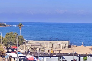 Bat Galim Beach. Angle 2. Haifa webcams online