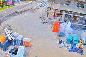 Construction of the La Mula complex. View 2. Porec webcams online