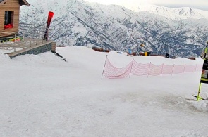 Ski resort Amirsoy. Perspective 2. Tashkent webcams online