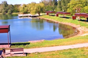 City lake. Angle 3. Georgievsk webcams online