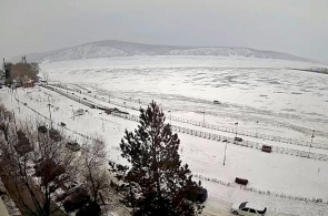 Reconstruction of the Amur embankment. Angle 2. Komsomolsk webcams