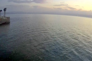 Lake Tiberias. Tiberias webcams online